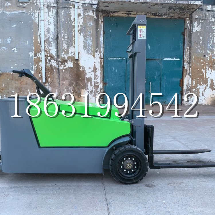 渠县小型电动叉车1吨2吨步行站驾式电瓶堆高充电装卸车液压升降车铲车